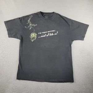 Stone Brewing Co Shirt Mens Extra Large Black Ruination IPA Beer‎ Thrashed Tee